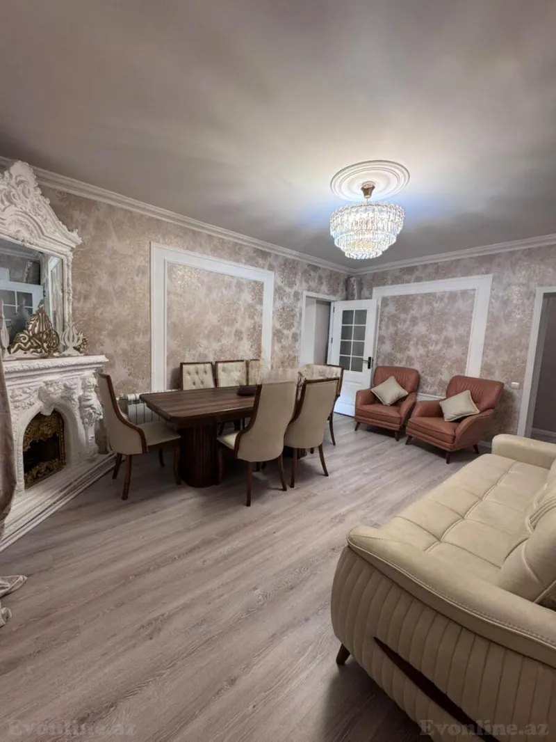 Satılır 4 otaqlı Mənzil Köhnə tikili 115 m² Gənclik m. - şəkil 3