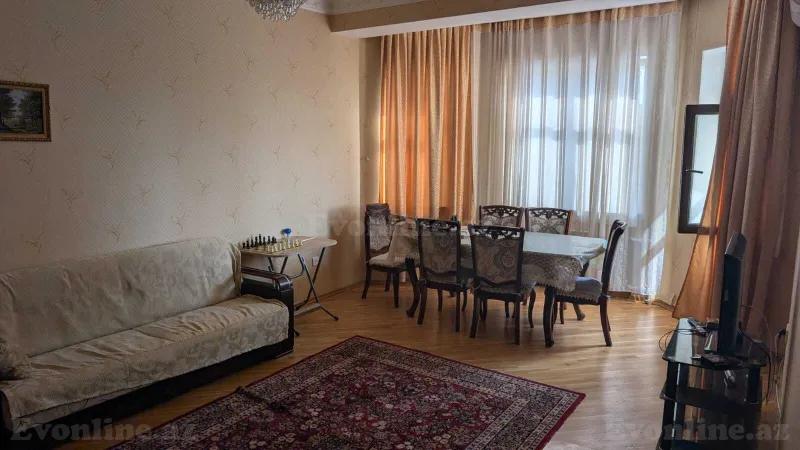 Kirayə verilir 4 otaqlı Mənzil Yeni tikili 120 m² Nəsimi r. - şəkil 8