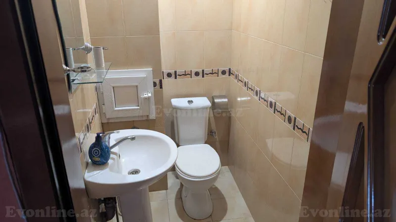 Kirayə verilir 4 otaqlı Mənzil Yeni tikili 120 m² Nəsimi r. - şəkil 9