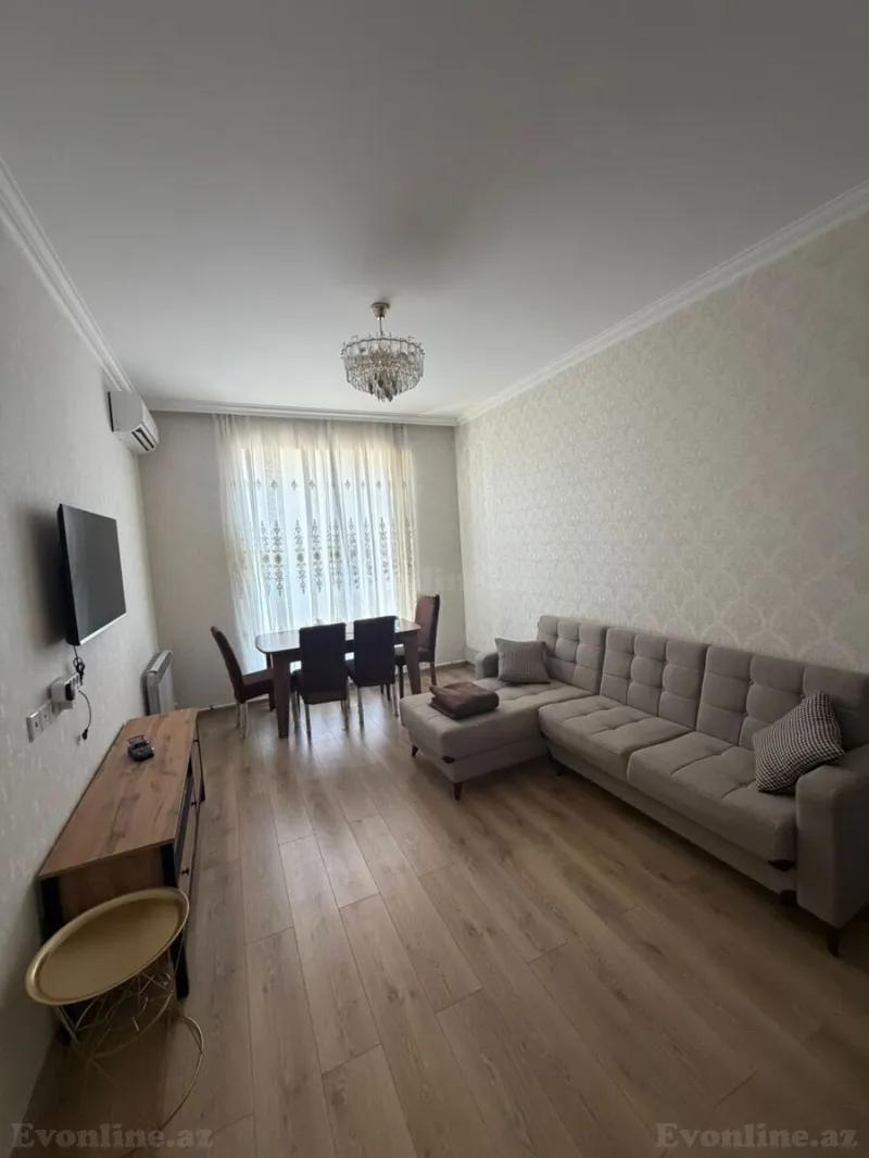 Kirayə verilir 2 otaqlı Mənzil Yeni tikili 50 m² Yasamal