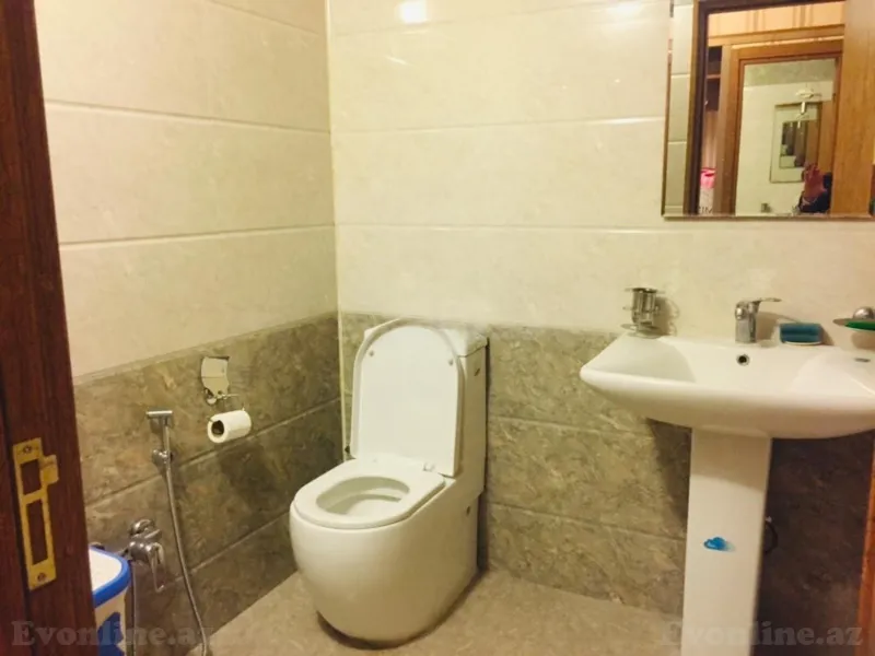 Kirayə verilir 3 otaqlı Mənzil Yeni tikili 100 m² Nəsimi r. - şəkil 7