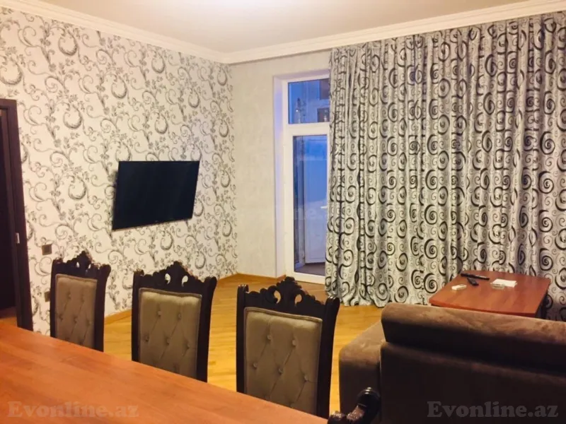 Kirayə verilir 3 otaqlı Mənzil Yeni tikili 100 m² Nəsimi r. - şəkil 9
