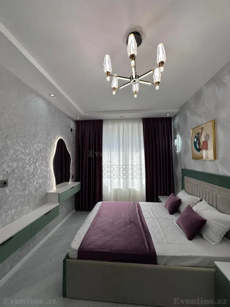 Satılır 2 otaqlı Mənzil Yeni tikili 72 m² Həzi Aslanov m. - şəkil 6