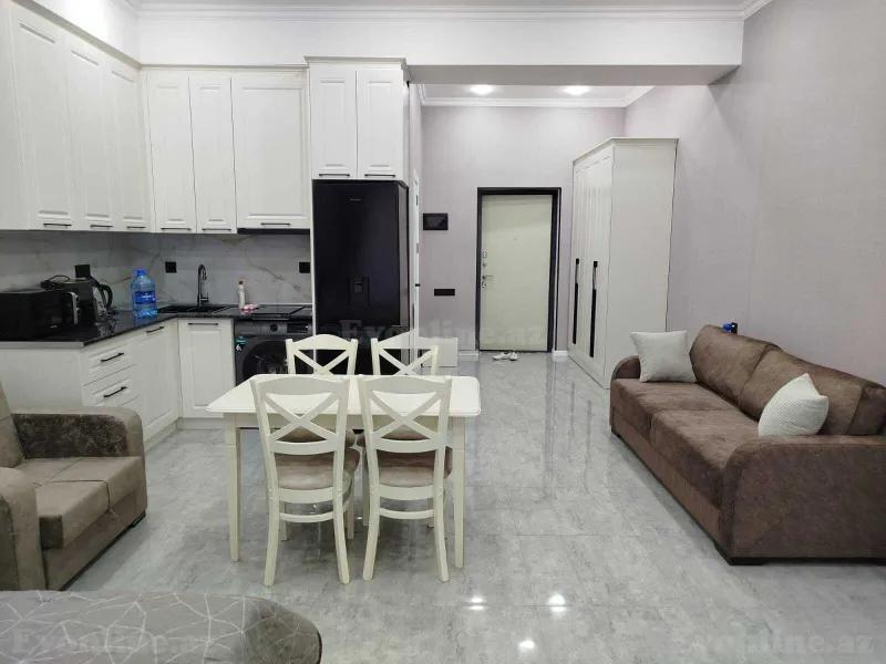 Kirayə verilir 1 otaqlı Mənzil Yeni tikili 60 m² Sabunçu r. - şəkil 5