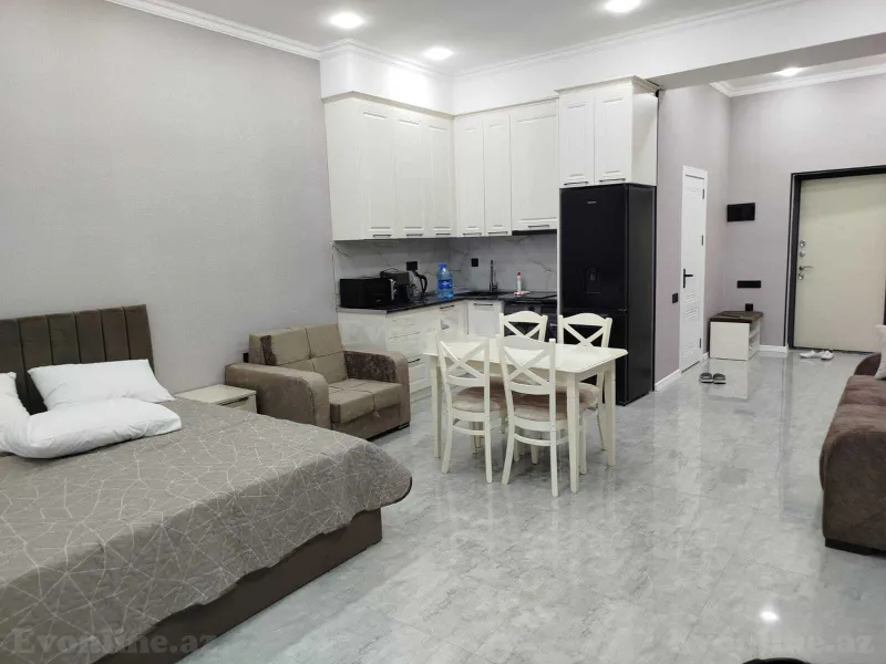 Kirayə verilir 1 otaqlı Mənzil Yeni tikili 60 m² Sabunçu r. - şəkil 7