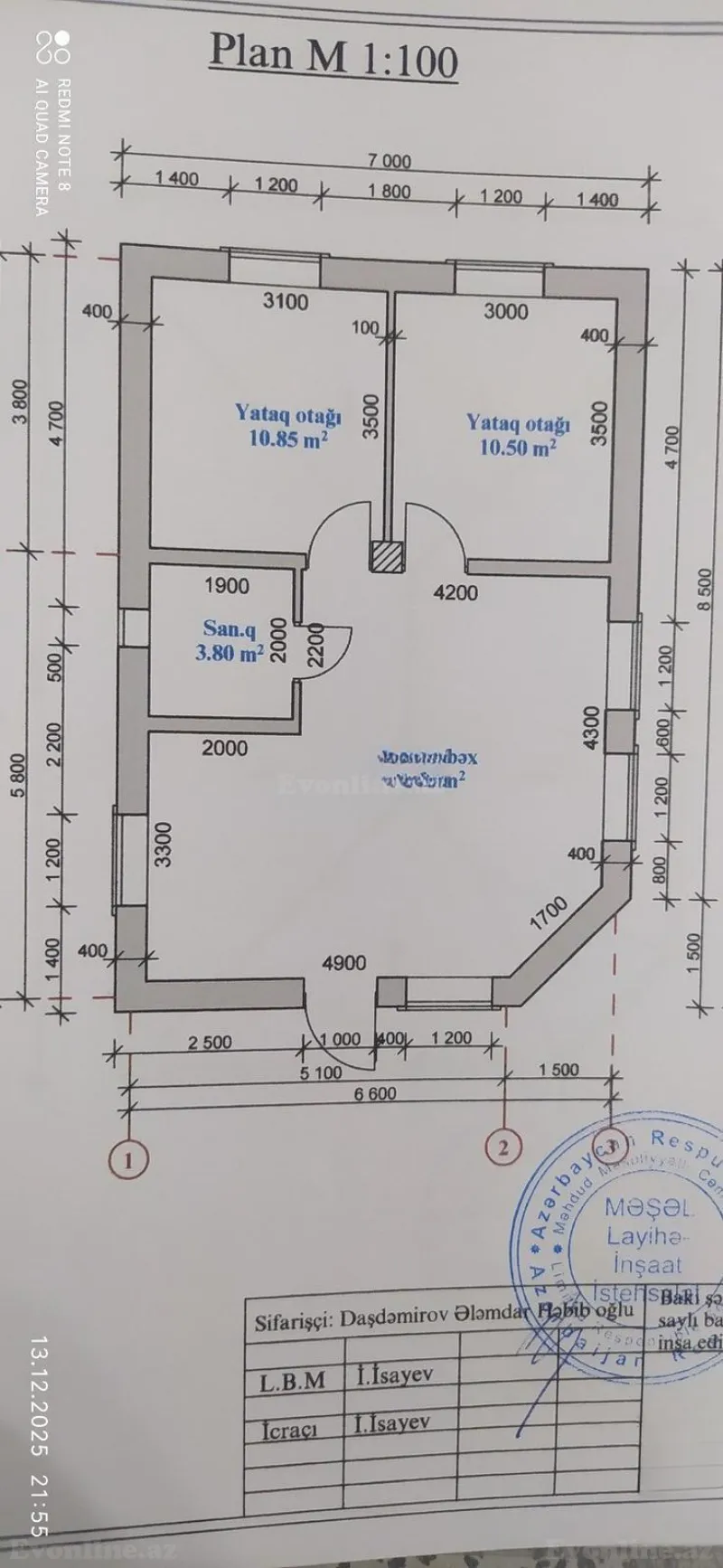 Satılır 3 otaqlı Həyət evi 70 m² Dübəndi - şəkil 7