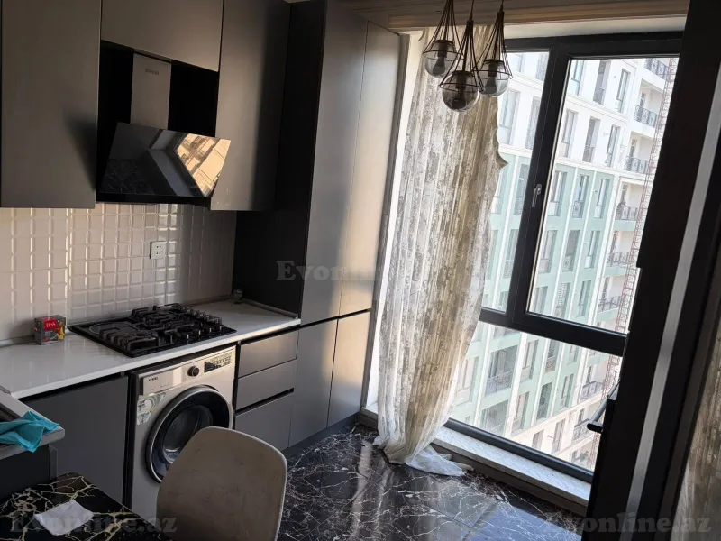 Kirayə verilir 3 otaqlı Mənzil Yeni tikili 80 m² Gənclik m. - şəkil 5