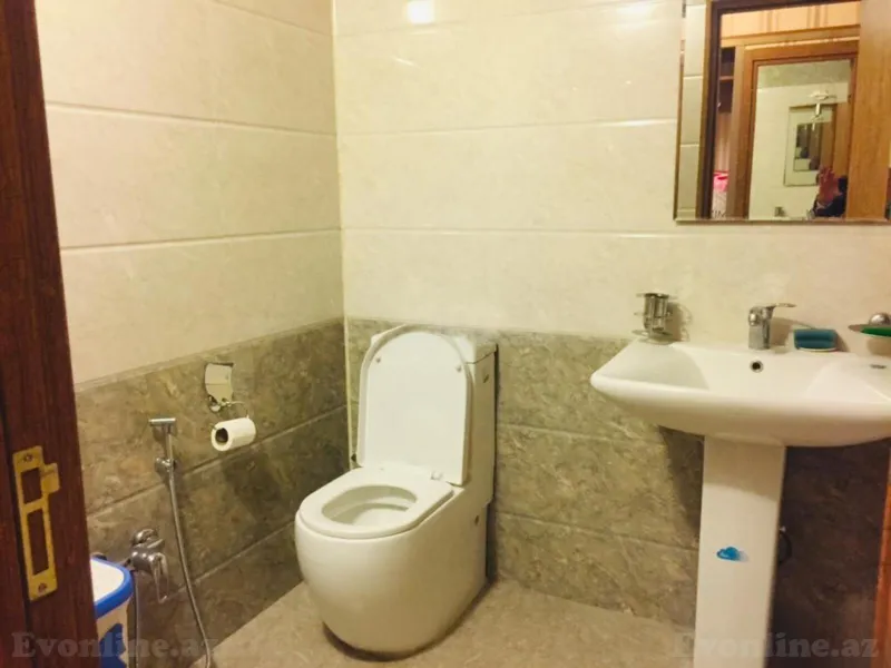 Kirayə verilir 3 otaqlı Mənzil Yeni tikili 100 m² Nəsimi r. - şəkil 5