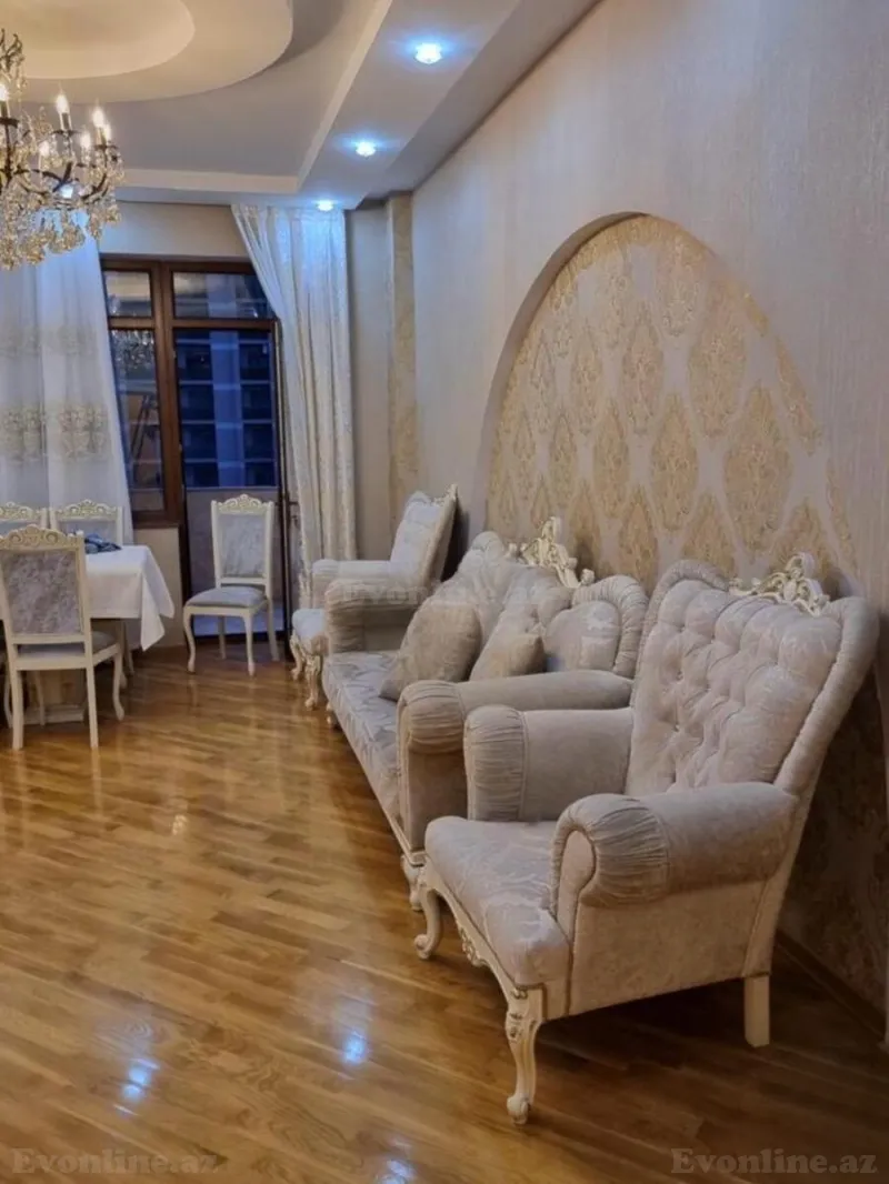 Kirayə verilir 3 otaqlı Mənzil Yeni tikili 135 m² Elmlər Akademiyası m. - şəkil 4