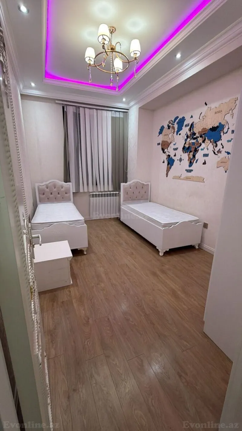 Kirayə verilir 3 otaqlı Mənzil Yeni tikili 110 m² Nərimanov r. - şəkil 4