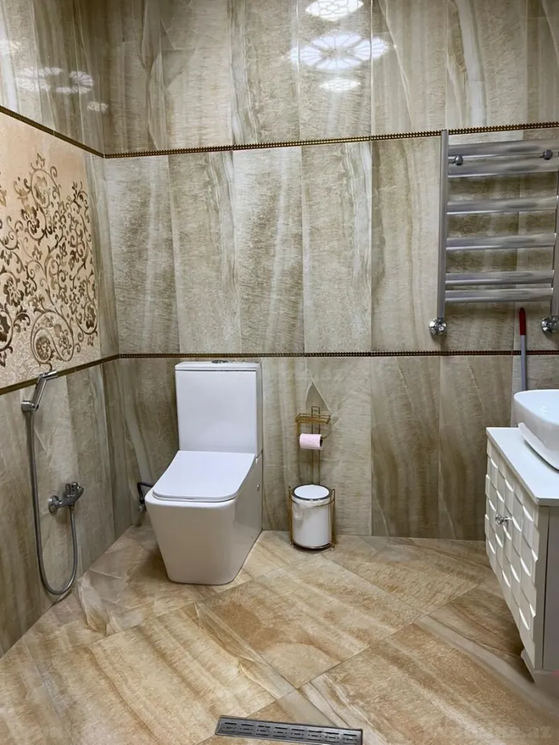 Kirayə verilir 3 otaqlı Mənzil Yeni tikili 110 m² Nərimanov r. - şəkil 6