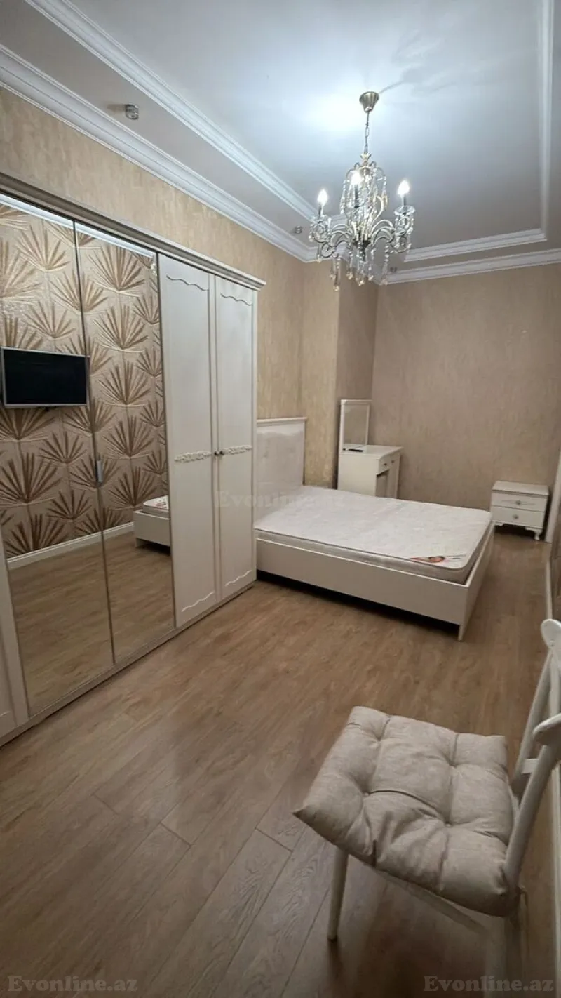 Kirayə verilir 3 otaqlı Mənzil Yeni tikili 110 m² Nərimanov r. - şəkil 10
