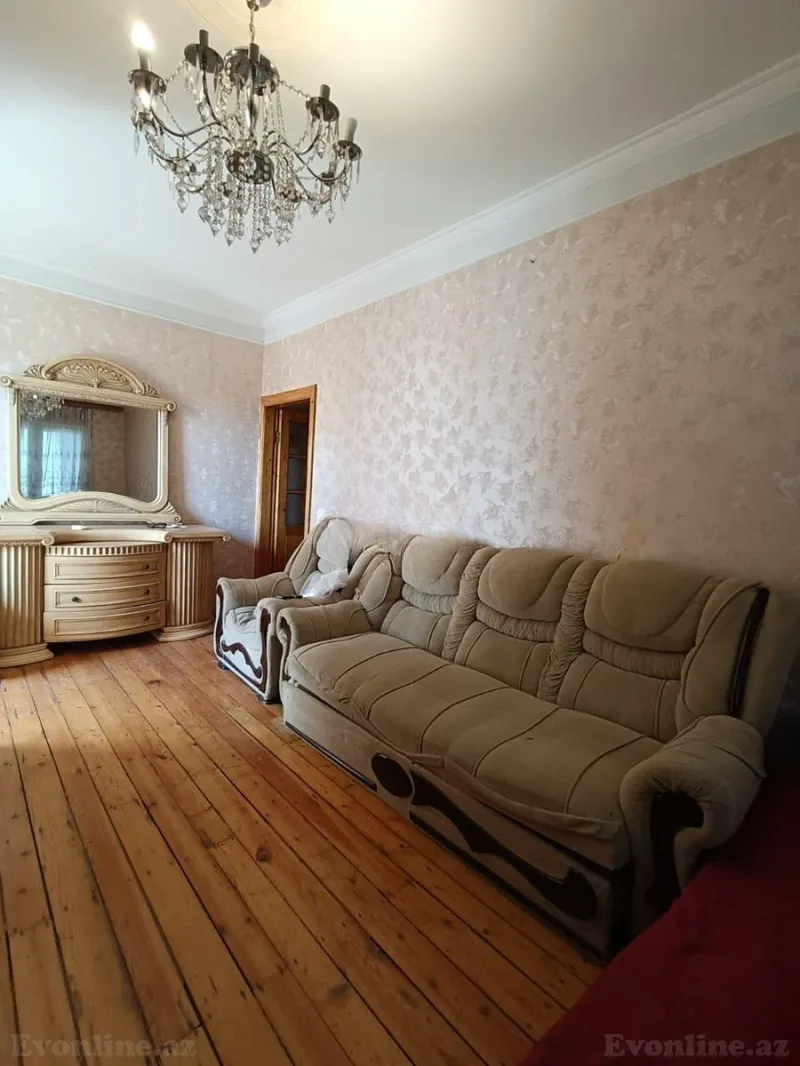 Kirayə verilir 2 otaqlı Mənzil Köhnə tikili 65 m² Həzi Aslanov m. - şəkil 2