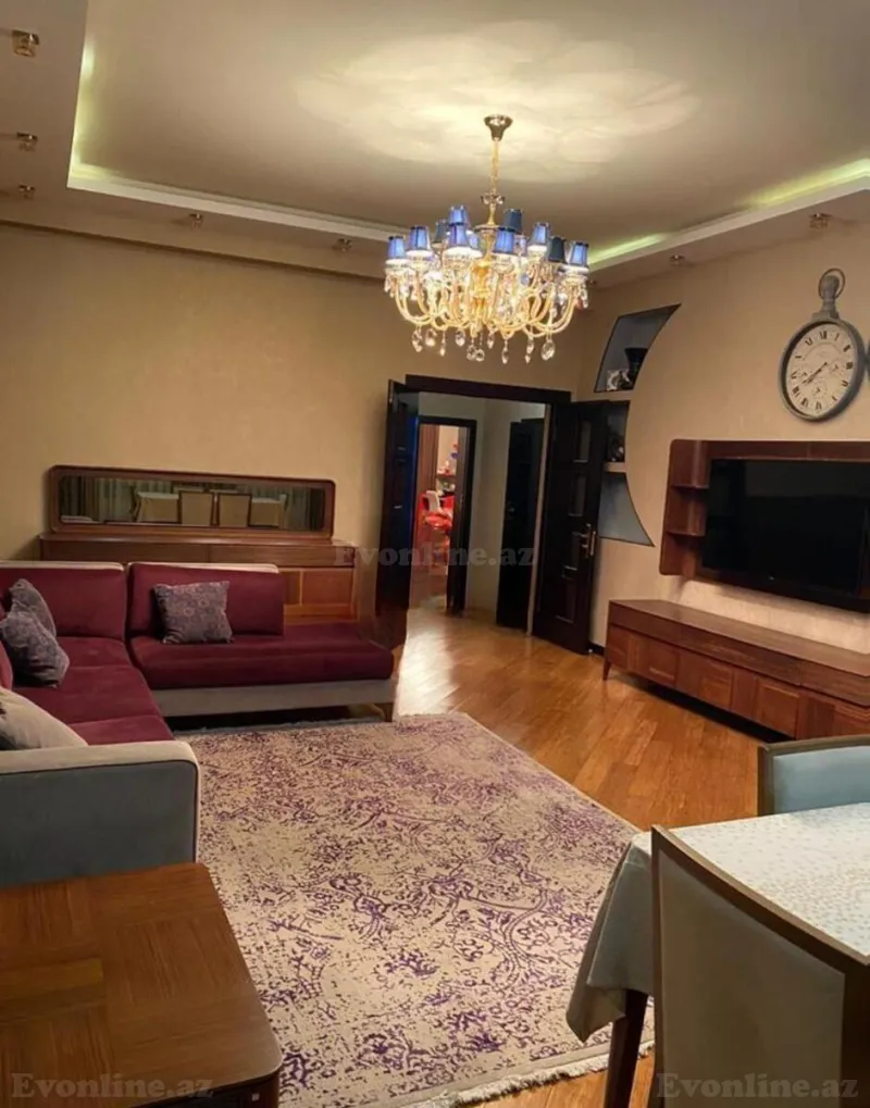 Satılır 3 otaqlı Mənzil Yeni tikili 155 m² İnşaatçılar m. - şəkil 2