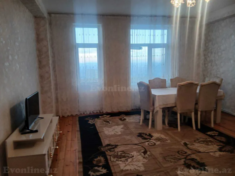 Kirayə verilir 3 otaqlı Mənzil Yeni tikili 135 m² Həzi Aslanov - şəkil 2