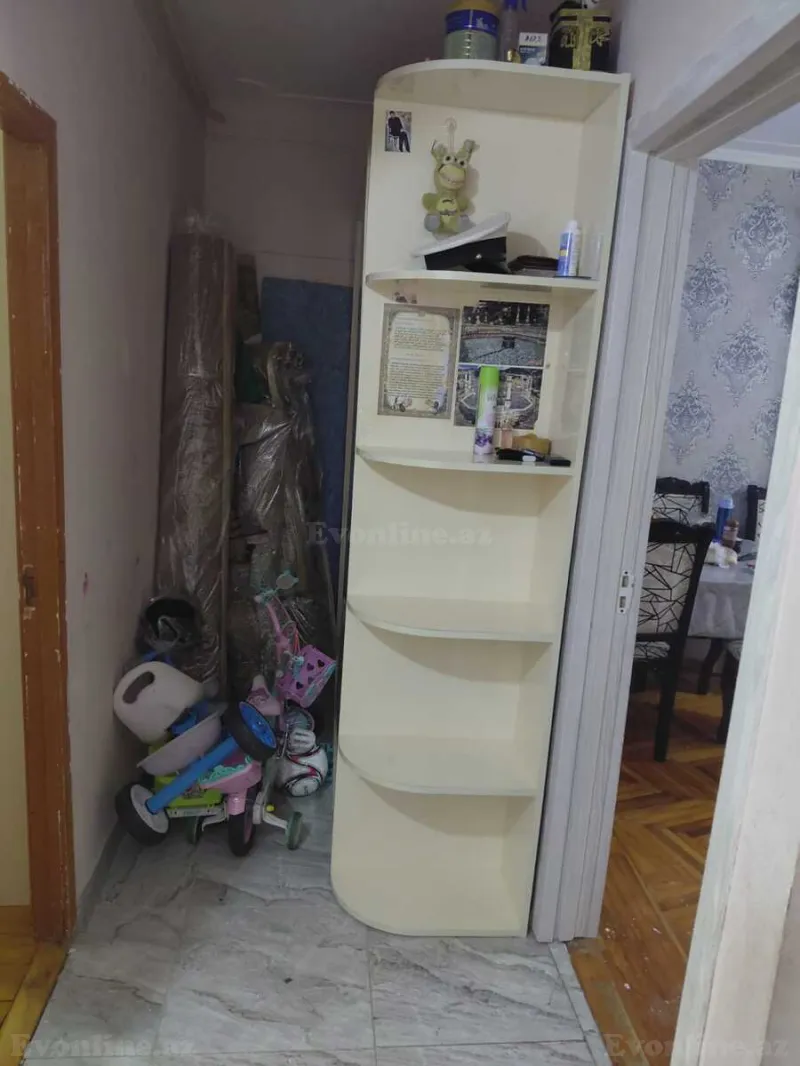 Satılır 3 otaqlı Mənzil Köhnə tikili 55 m² Hövsan - şəkil 4