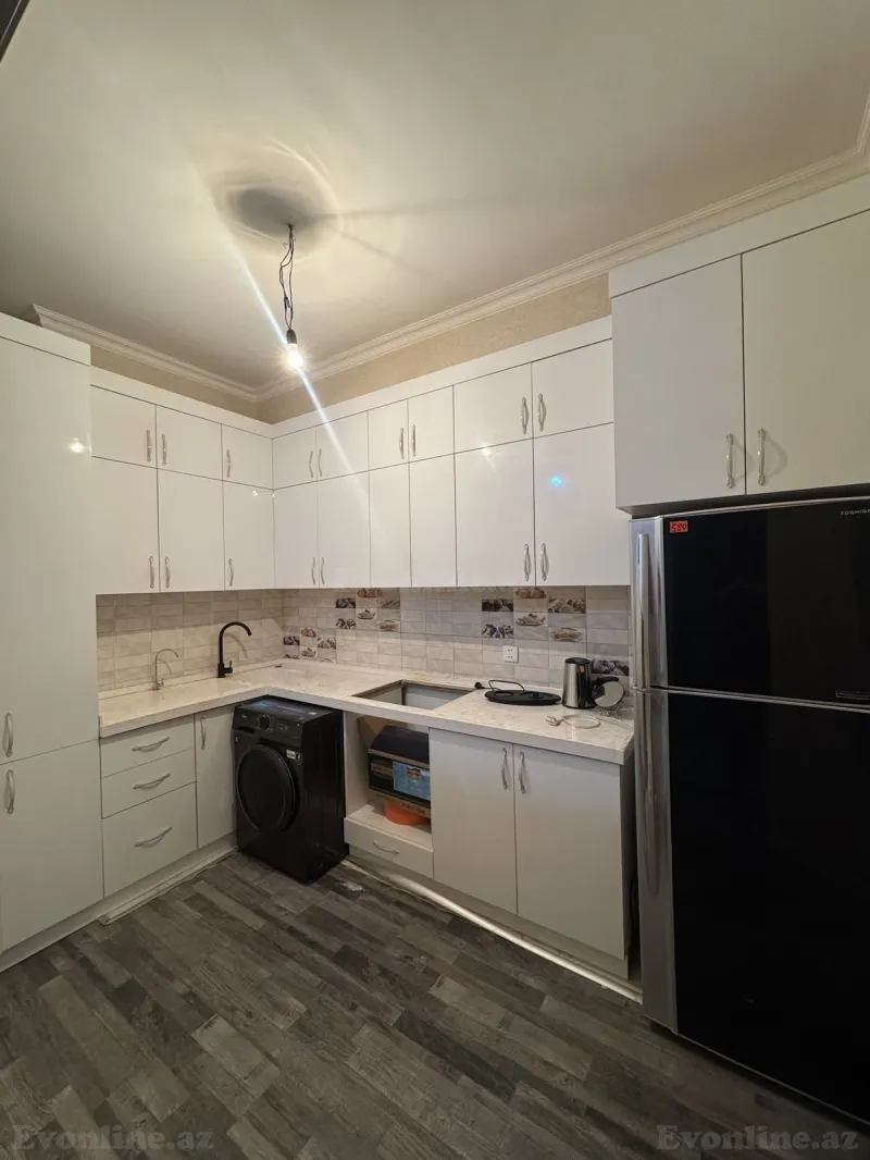 Kirayə verilir 3 otaqlı Mənzil Yeni tikili 100 m² Nəsimi r. - şəkil 7