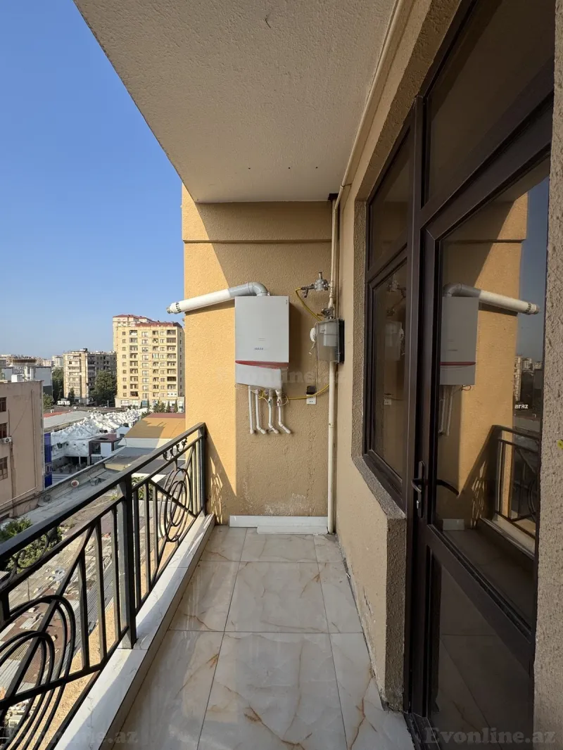 Kirayə verilir 3 otaqlı Mənzil Yeni tikili 100 m² Nəsimi r. - şəkil 12