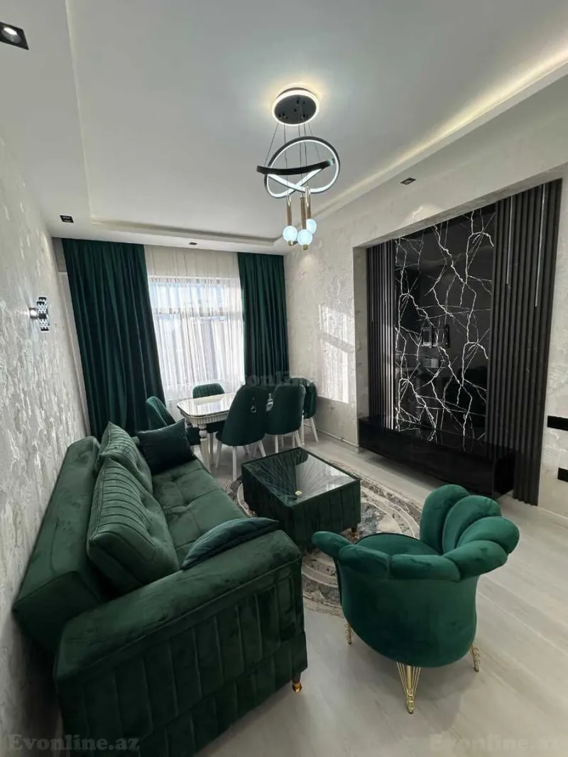Kirayə verilir 2 otaqlı Mənzil Yeni tikili 64 m² Xətai r. - şəkil 2