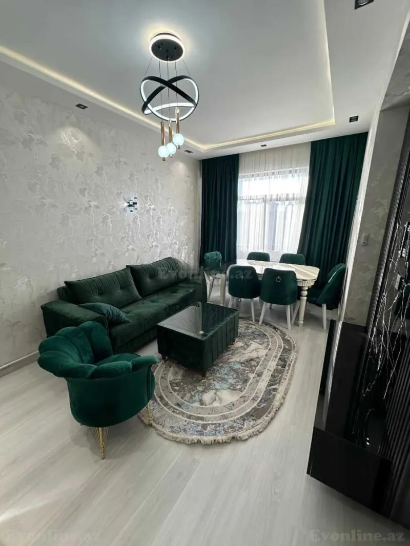Kirayə verilir 2 otaqlı Mənzil Yeni tikili 64 m² Xətai r. - şəkil 3