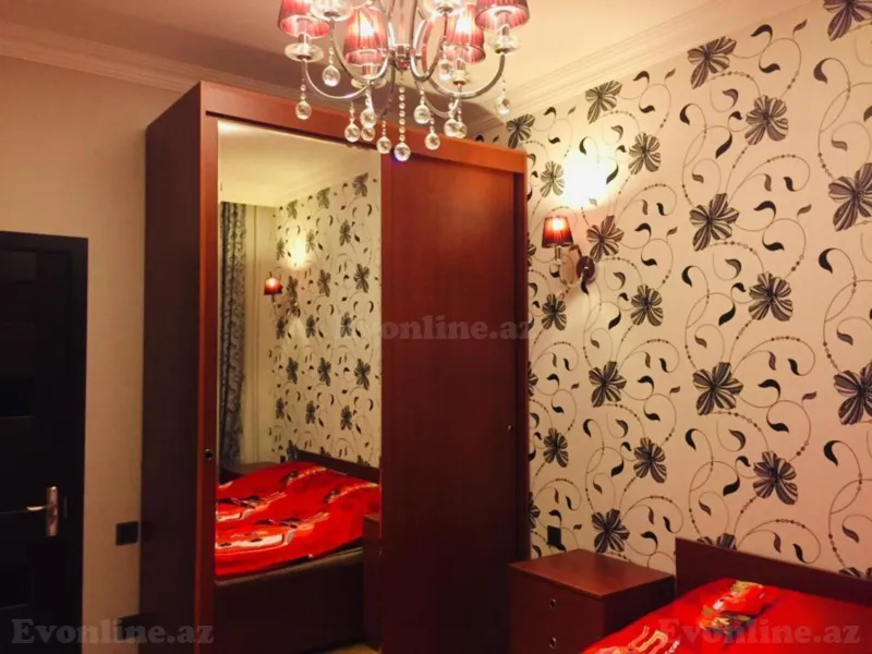 Kirayə verilir 3 otaqlı Mənzil Yeni tikili 100 m² Nəsimi r. - şəkil 6