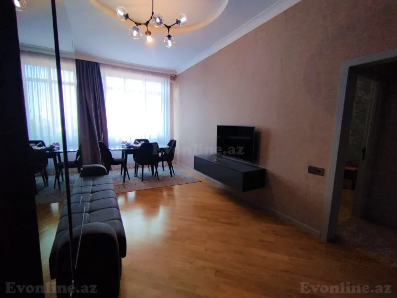 Kirayə verilir 2 otaqlı Mənzil Yeni tikili 62 m² Nəsimi r. - şəkil 7