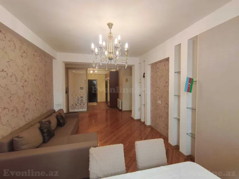 Kirayə verilir 3 otaqlı Mənzil Yeni tikili 80 m² Həzi Aslanov m. - şəkil 18