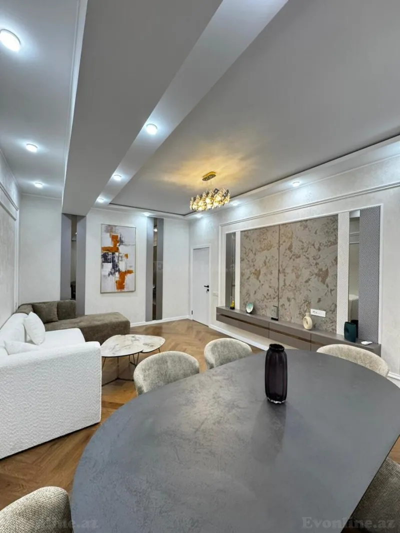 Satılır 2 otaqlı Mənzil Yeni tikili 85 m² Nəsimi r. - şəkil 3