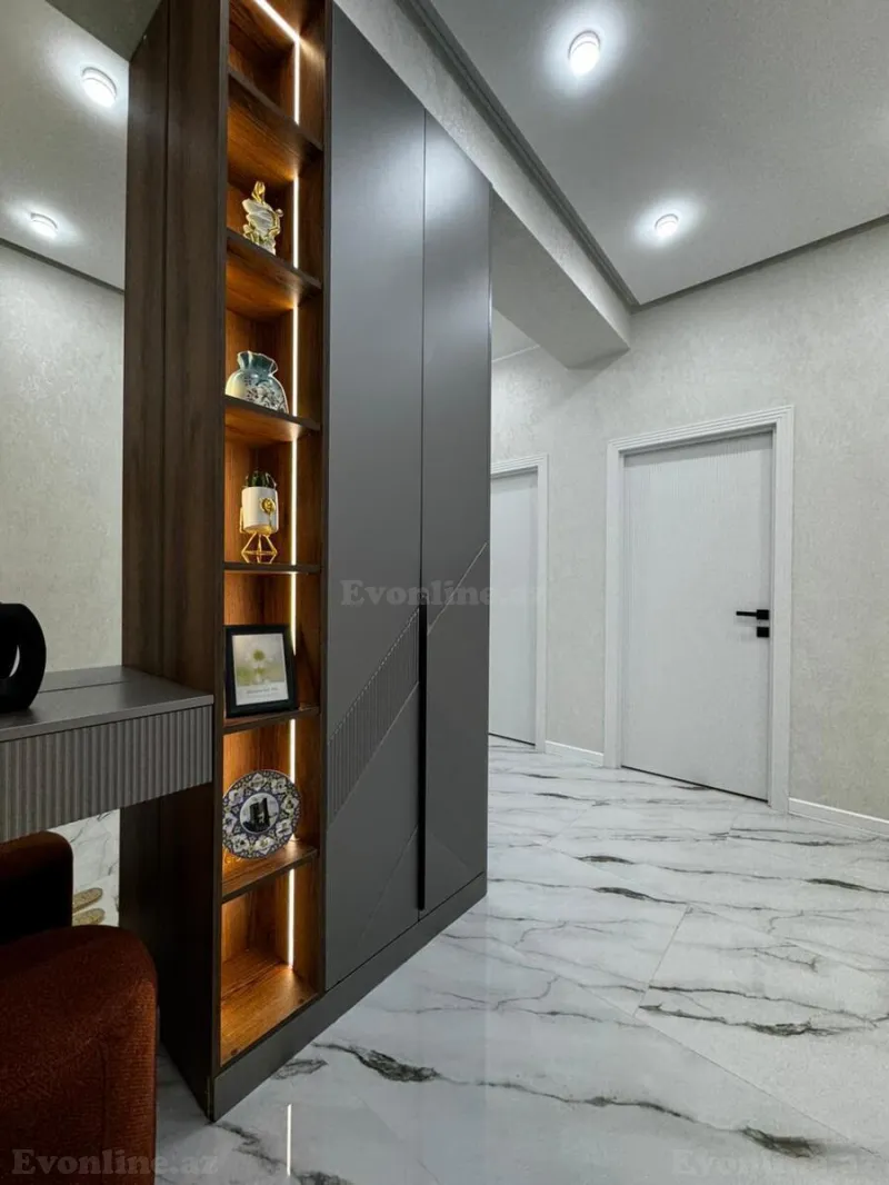 Satılır 2 otaqlı Mənzil Yeni tikili 85 m² Nəsimi r. - şəkil 13