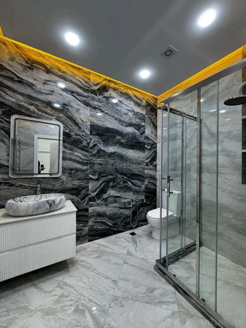 Satılır 2 otaqlı Mənzil Yeni tikili 85 m² Nəsimi r. - şəkil 16