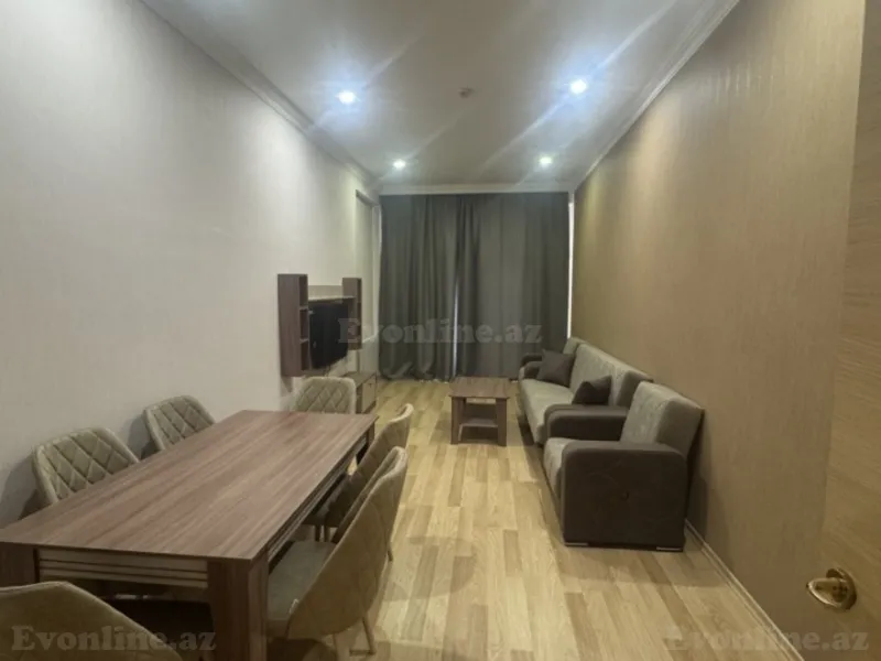 Kirayə verilir 2 otaqlı Mənzil Yeni tikili 109 m² Koroğlu m. - şəkil 3