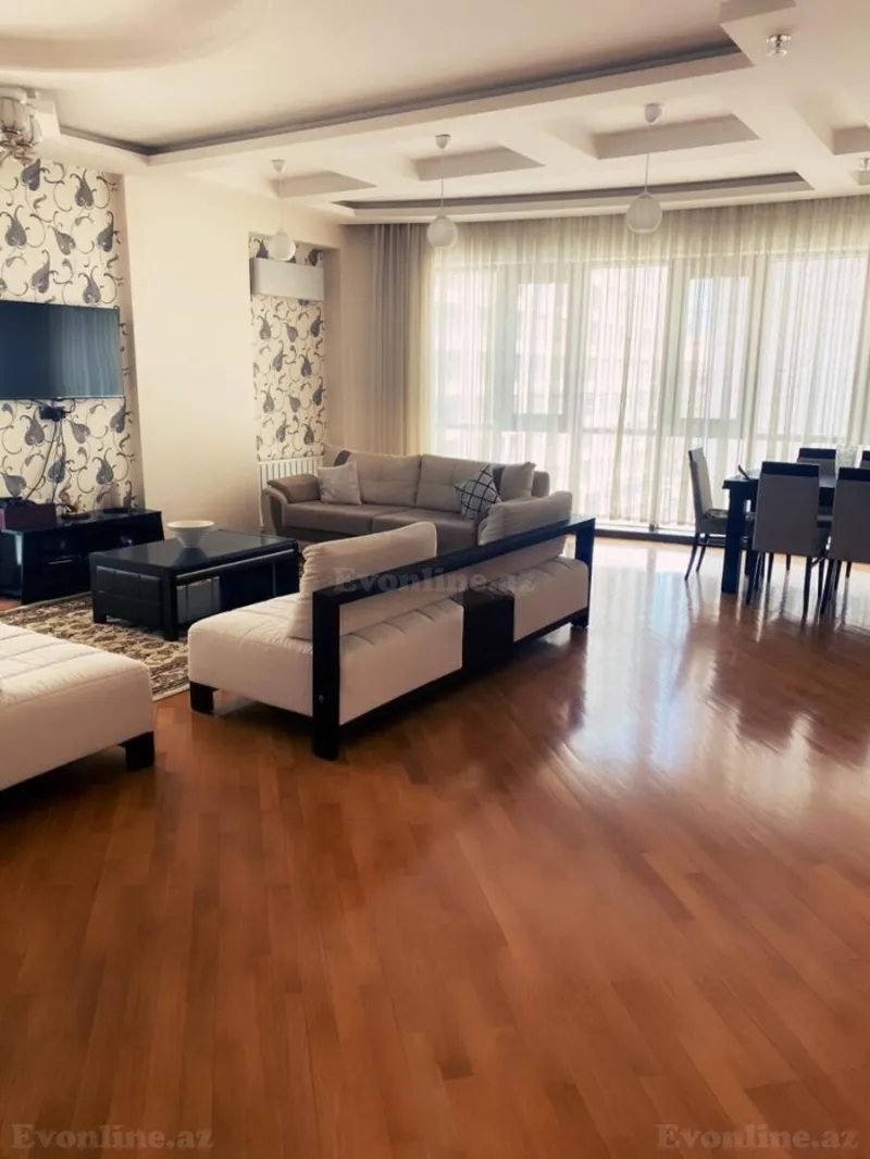 Kirayə verilir 3 otaqlı Mənzil Yeni tikili 191 m² Xətai r. - şəkil 2