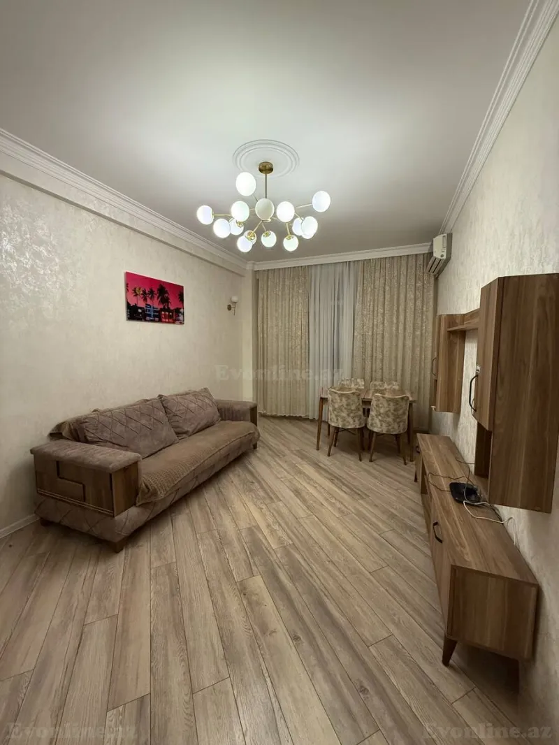Kirayə verilir 2 otaqlı Mənzil Yeni tikili 60 m² Memar Əcəmi m. - şəkil 4