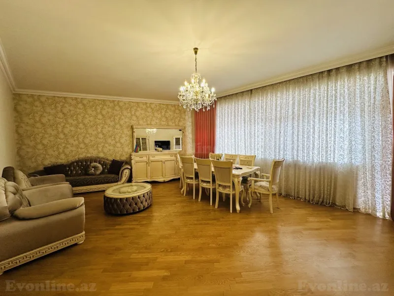 Satılır 3 otaqlı Mənzil Yeni tikili 135 m² Elmlər Akademiyası m. - şəkil 3