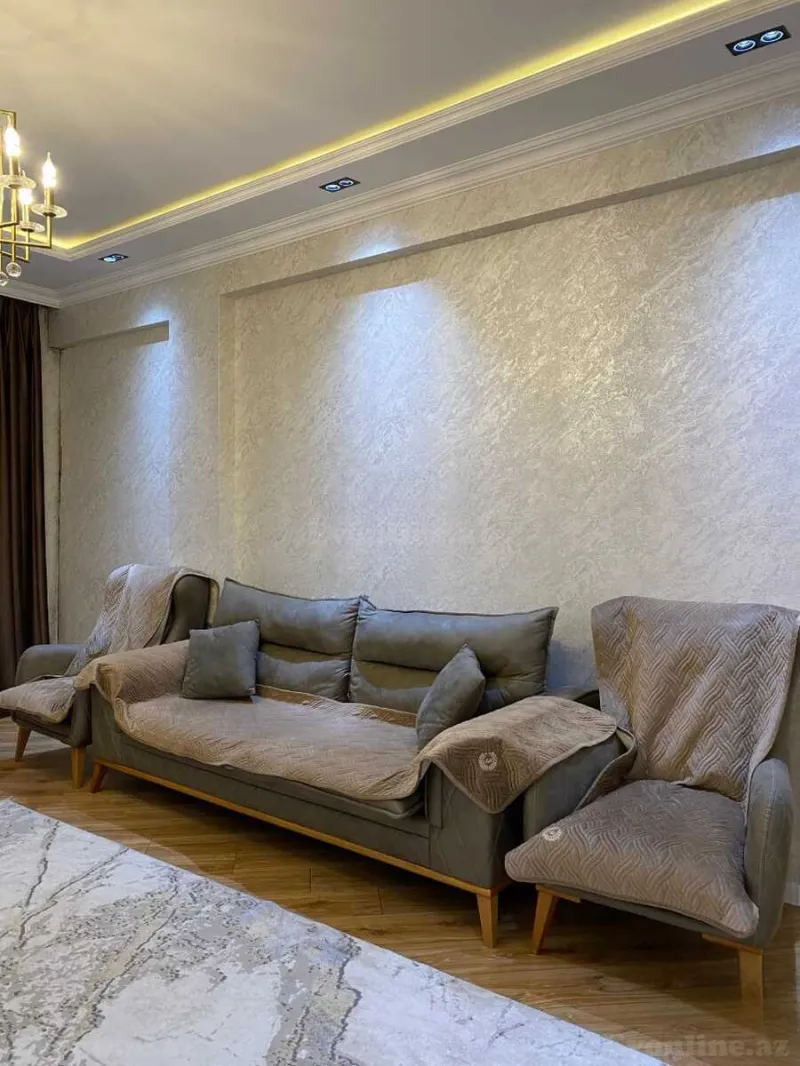 Kirayə verilir 3 otaqlı Mənzil Yeni tikili 90 m² Yasamal - şəkil 2