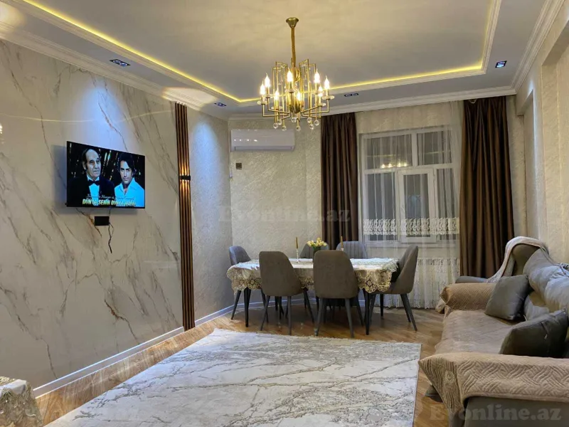 Kirayə verilir 3 otaqlı Mənzil Yeni tikili 90 m² Yasamal - şəkil 4