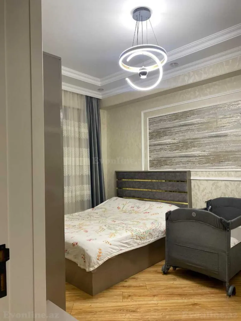 Kirayə verilir 3 otaqlı Mənzil Yeni tikili 90 m² Yasamal - şəkil 14