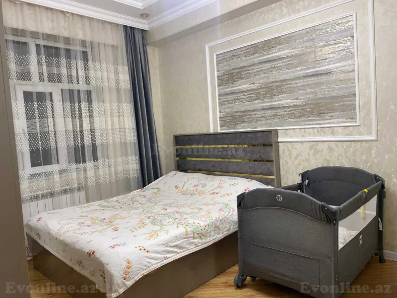 Kirayə verilir 3 otaqlı Mənzil Yeni tikili 90 m² Yasamal - şəkil 19