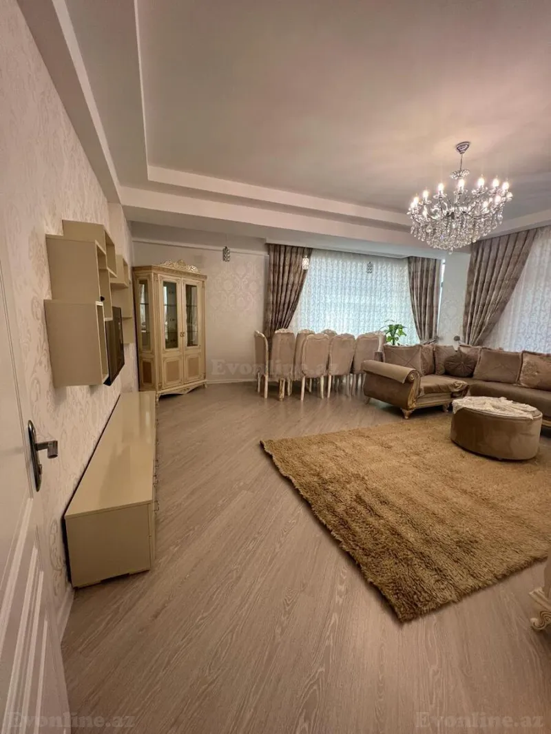 Kirayə verilir 3 otaqlı Mənzil Yeni tikili 140 m² Gənclik m.