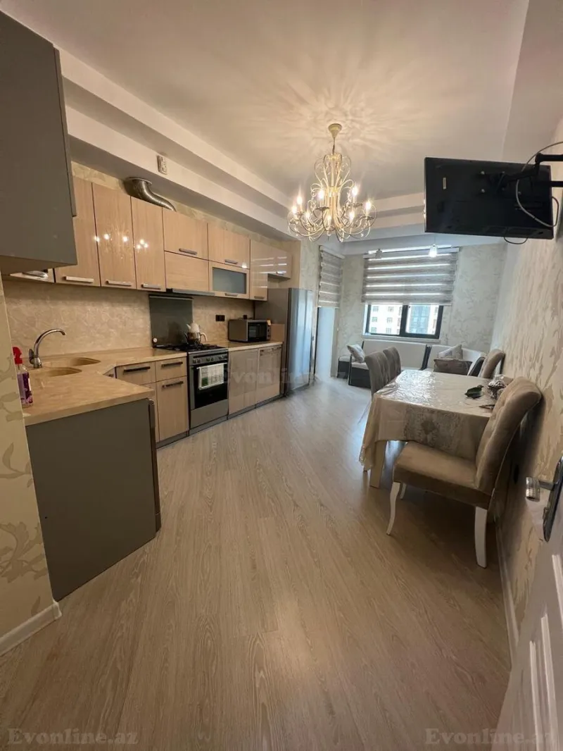 Kirayə verilir 3 otaqlı Mənzil Yeni tikili 140 m² Gənclik m. - şəkil 7