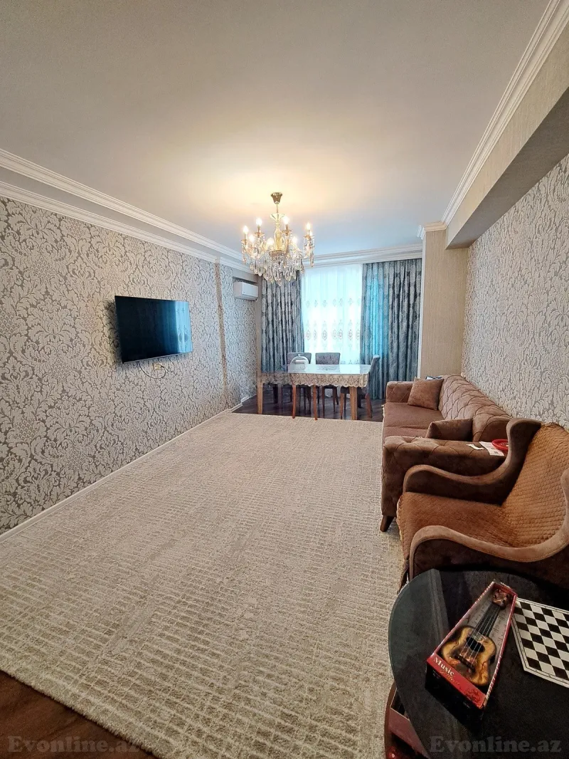 Satılır 3 otaqlı Mənzil Yeni tikili 90 m² Yeni Yasamal - şəkil 2