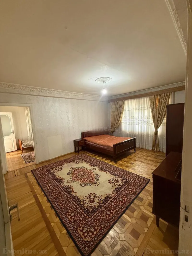Kirayə verilir 4 otaqlı Mənzil Köhnə tikili 120 m² Yasamal - şəkil 4
