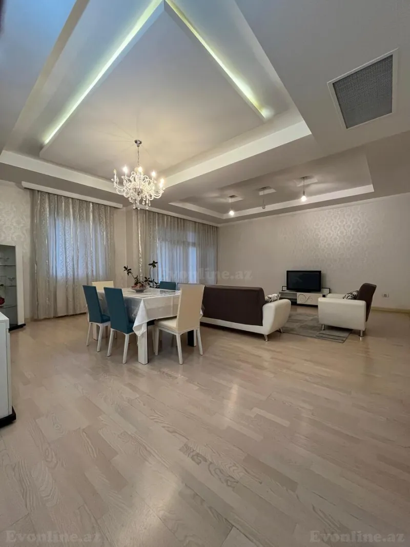 Kirayə verilir 4 otaqlı Mənzil Yeni tikili 240 m² Nizami m. - şəkil 2