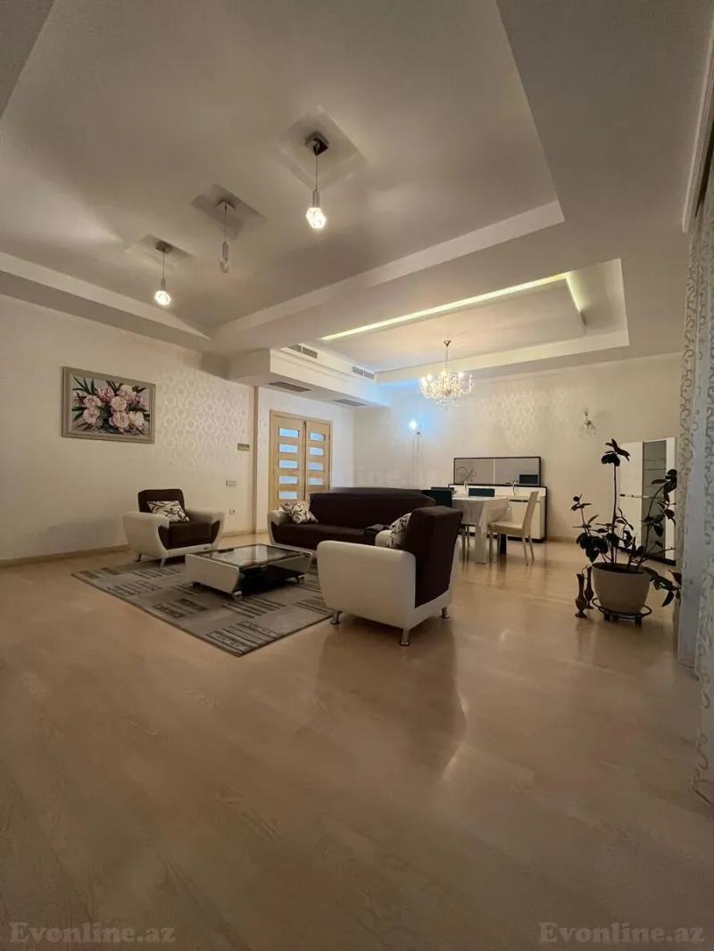 Kirayə verilir 4 otaqlı Mənzil Yeni tikili 240 m² Nizami m. - şəkil 3