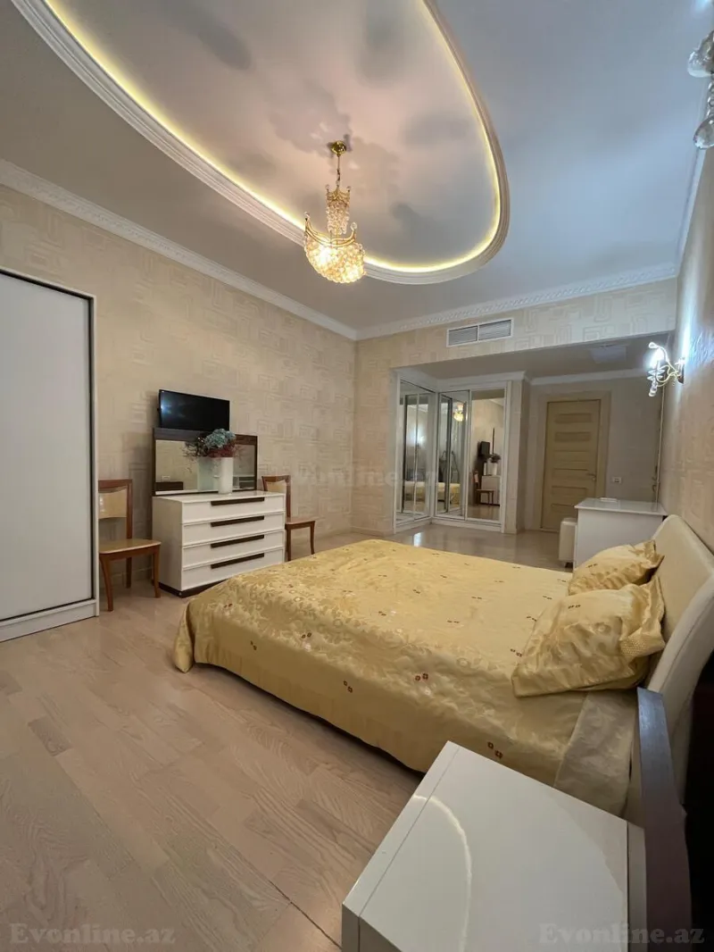 Kirayə verilir 4 otaqlı Mənzil Yeni tikili 240 m² Nizami m. - şəkil 12