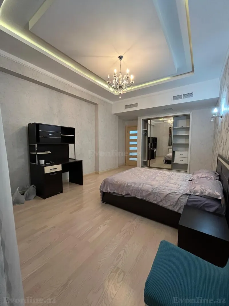 Kirayə verilir 4 otaqlı Mənzil Yeni tikili 240 m² Nizami m. - şəkil 23