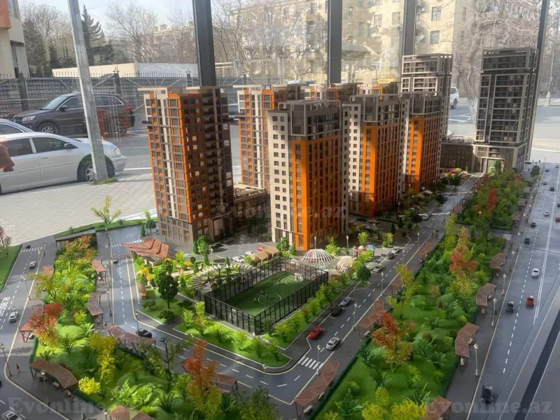 Satılır 1 otaqlı Mənzil Yeni tikili 71 m² Elmlər Akademiyası m.