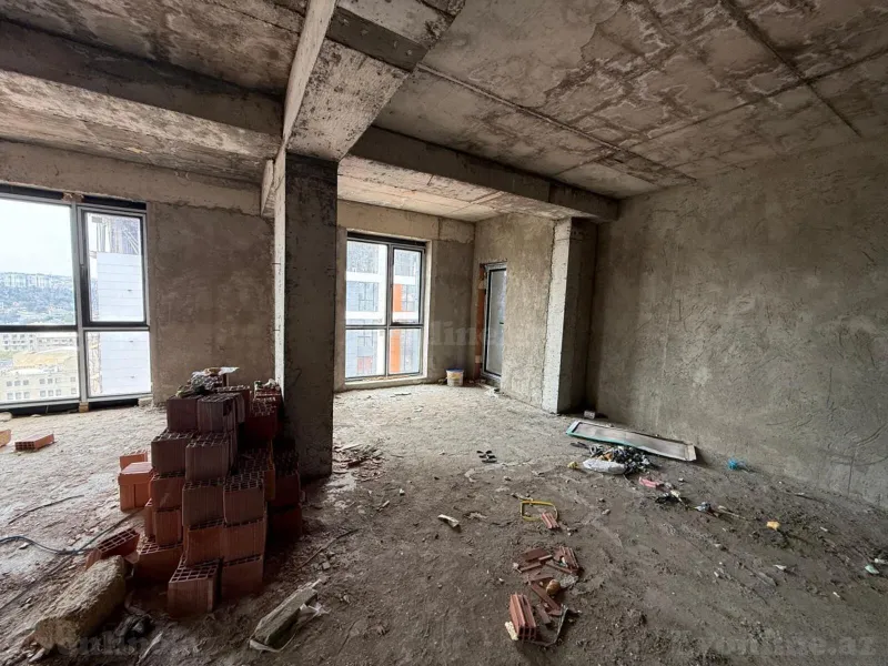 Satılır 1 otaqlı Mənzil Yeni tikili 71 m² Elmlər Akademiyası m. - şəkil 3