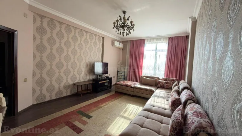 Kirayə verilir 3 otaqlı Mənzil Yeni tikili 120 m² İnşaatçılar m. - şəkil 2