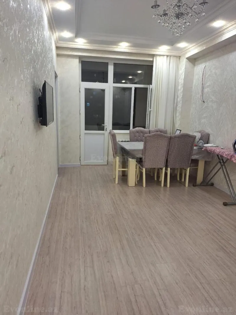 Kirayə verilir 2 otaqlı Mənzil Yeni tikili 70 m² Qara Qarayev m. - şəkil 2